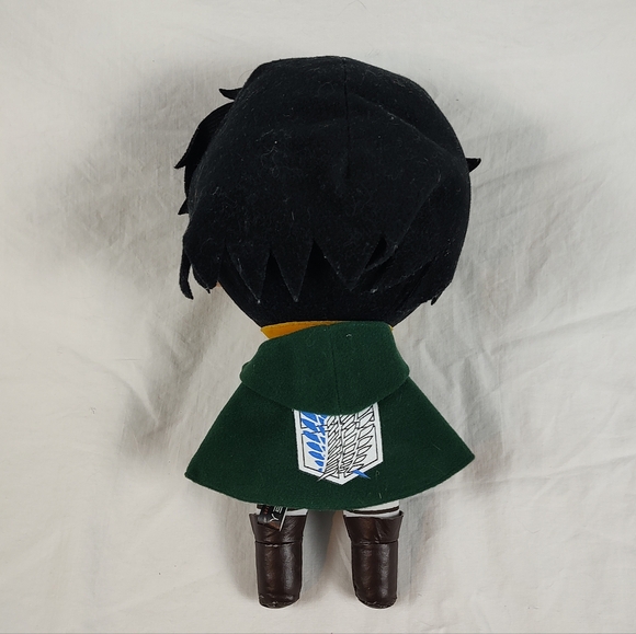 Attack on Titan Eren Yeager Plush Removable Cape Gift Japan - Picture 4 of 7